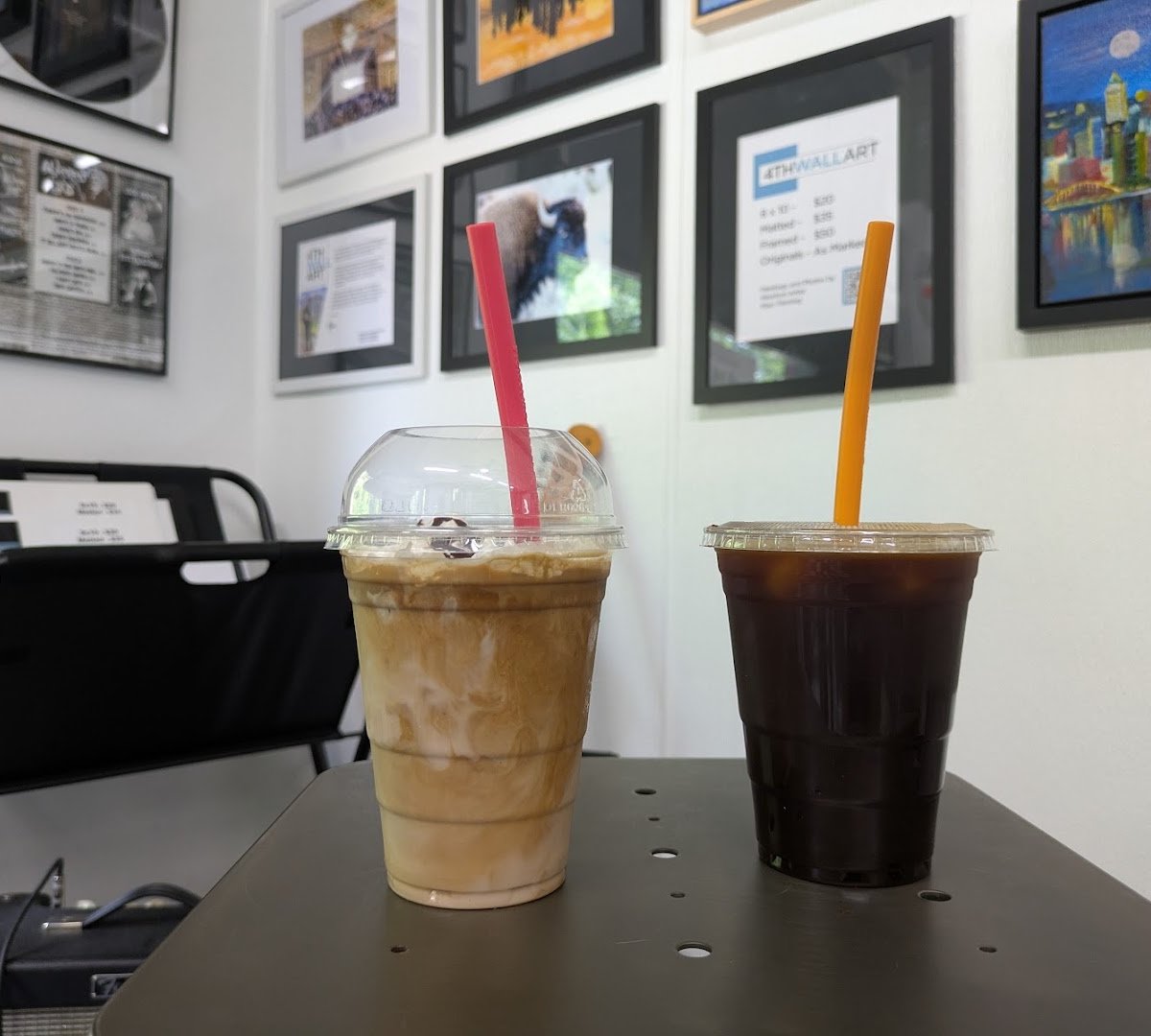 Coffee at Compass Point Coffee, specialty coffee shop in Pittsburgh