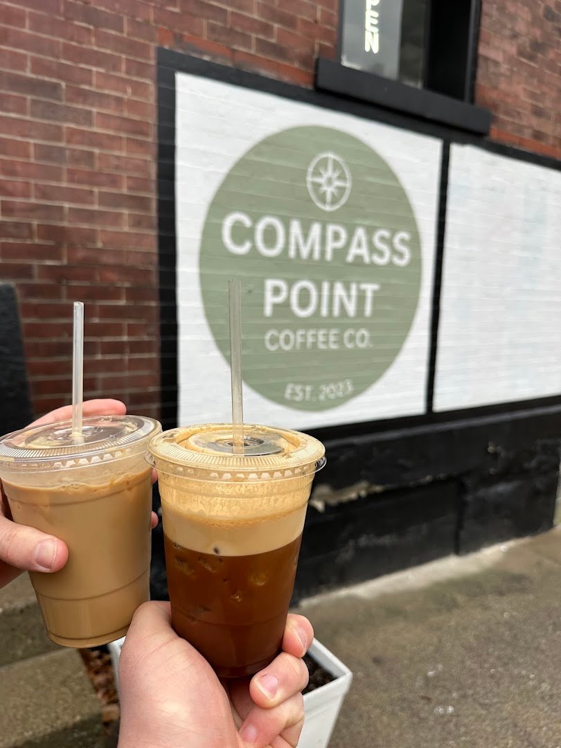 Coffee at Compass Point Coffee, specialty coffee shop in Pittsburgh