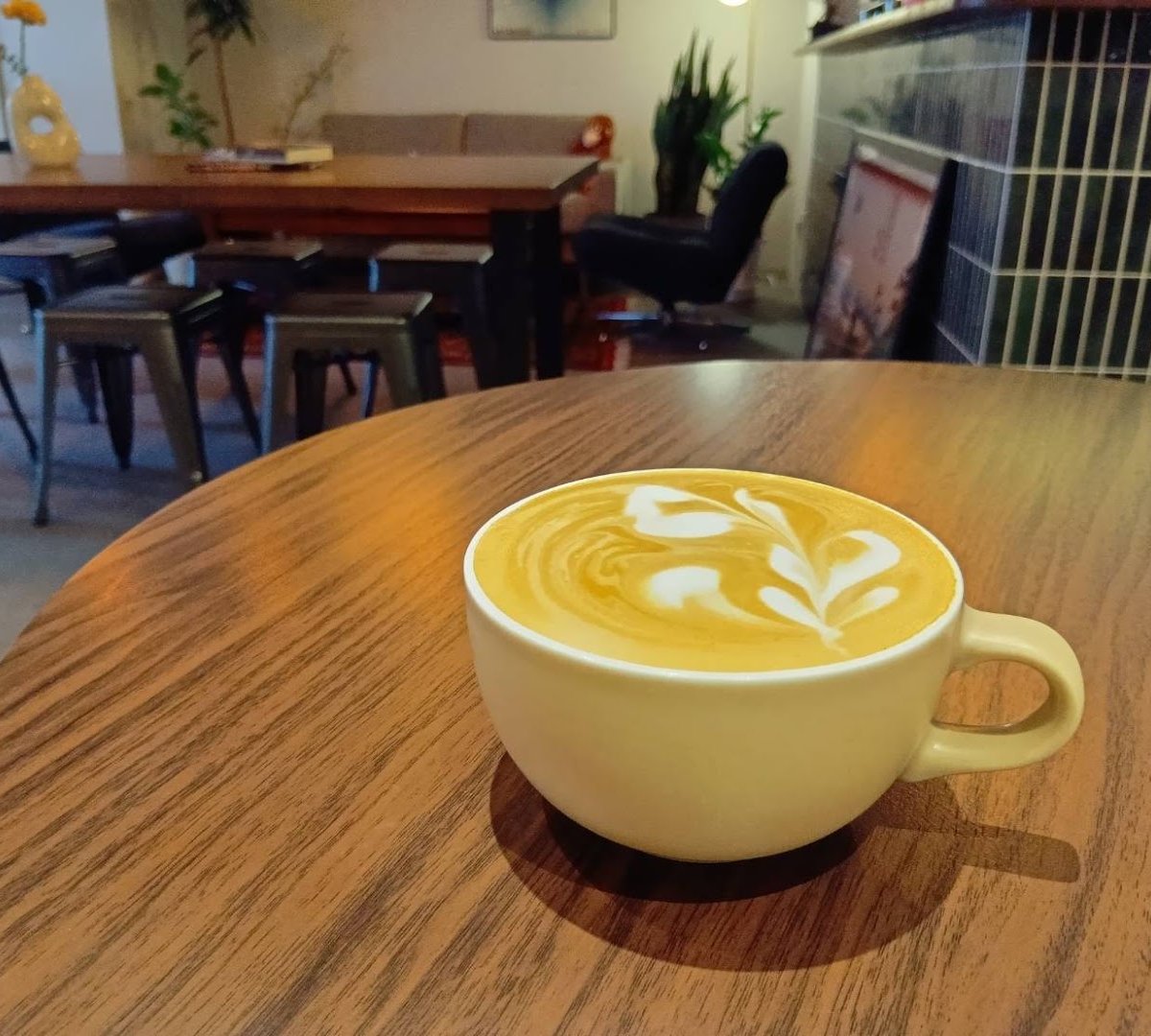 Coffee at Perk'n Peek Coffee, specialty coffee shop in Osaka