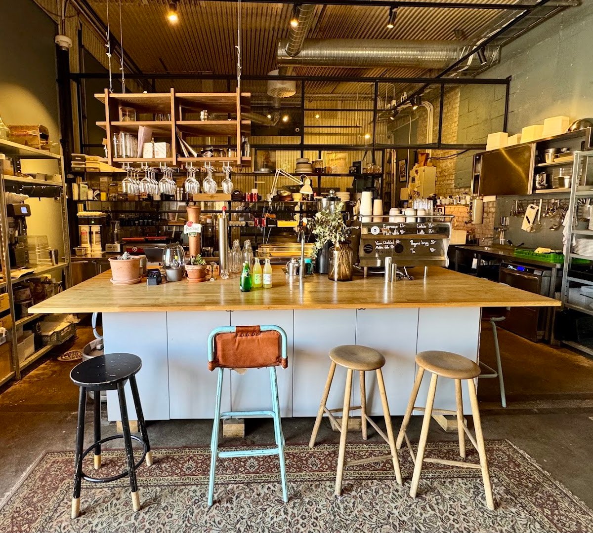 Interior of Stockholm Roast, specialty coffee shop in Stockholm