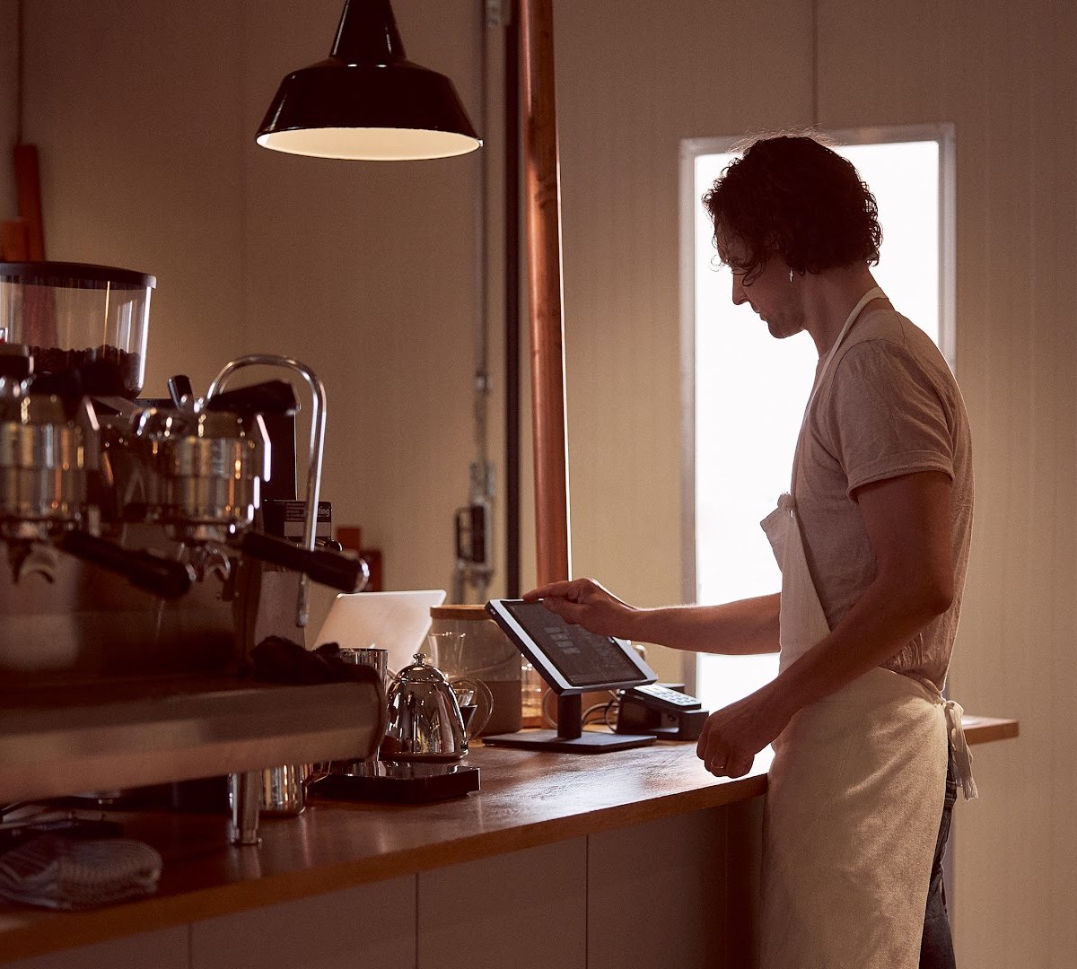 Interior of Stockholm Roast, specialty coffee shop in Stockholm