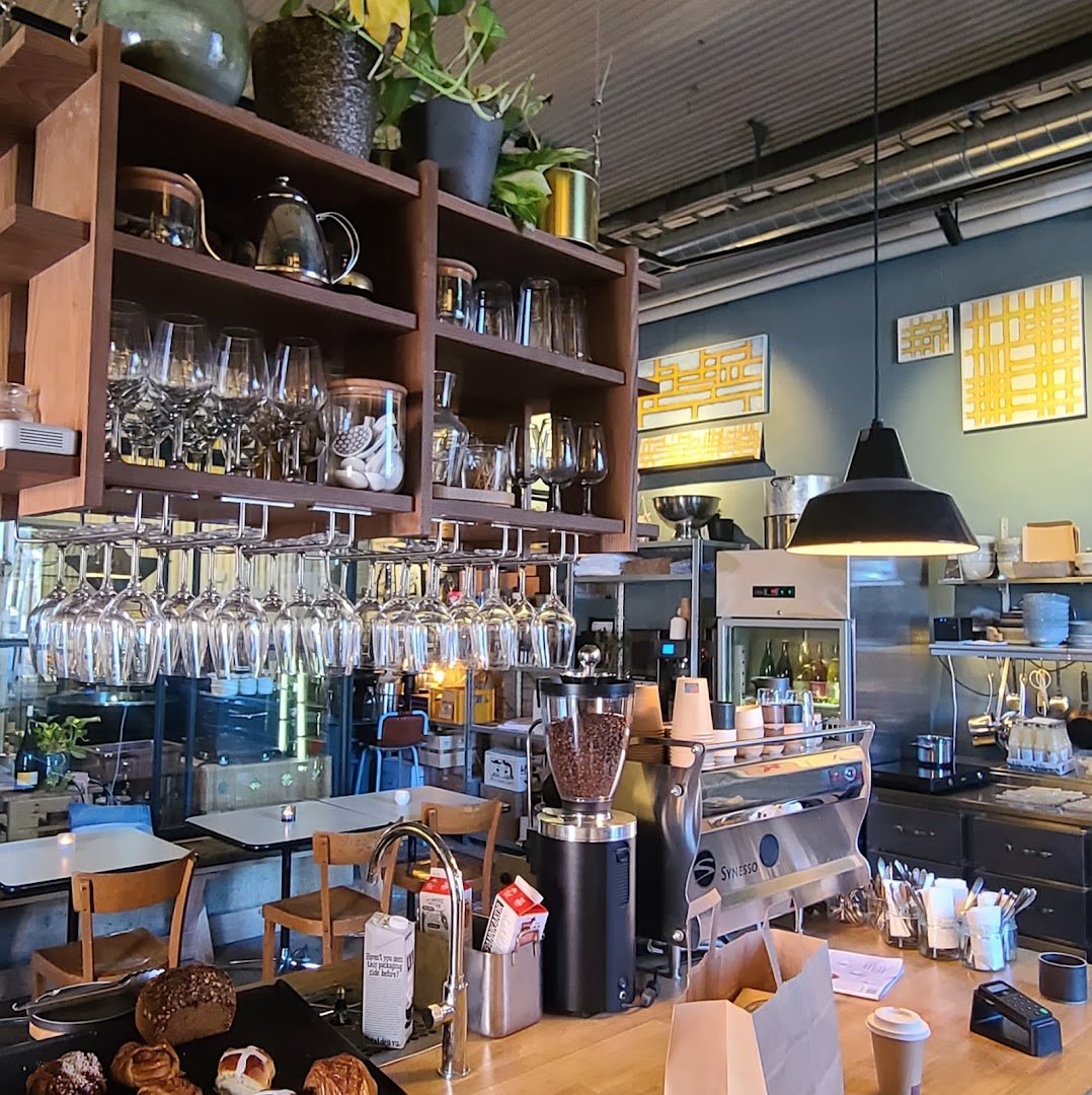 Interior of Stockholm Roast, specialty coffee shop in Stockholm