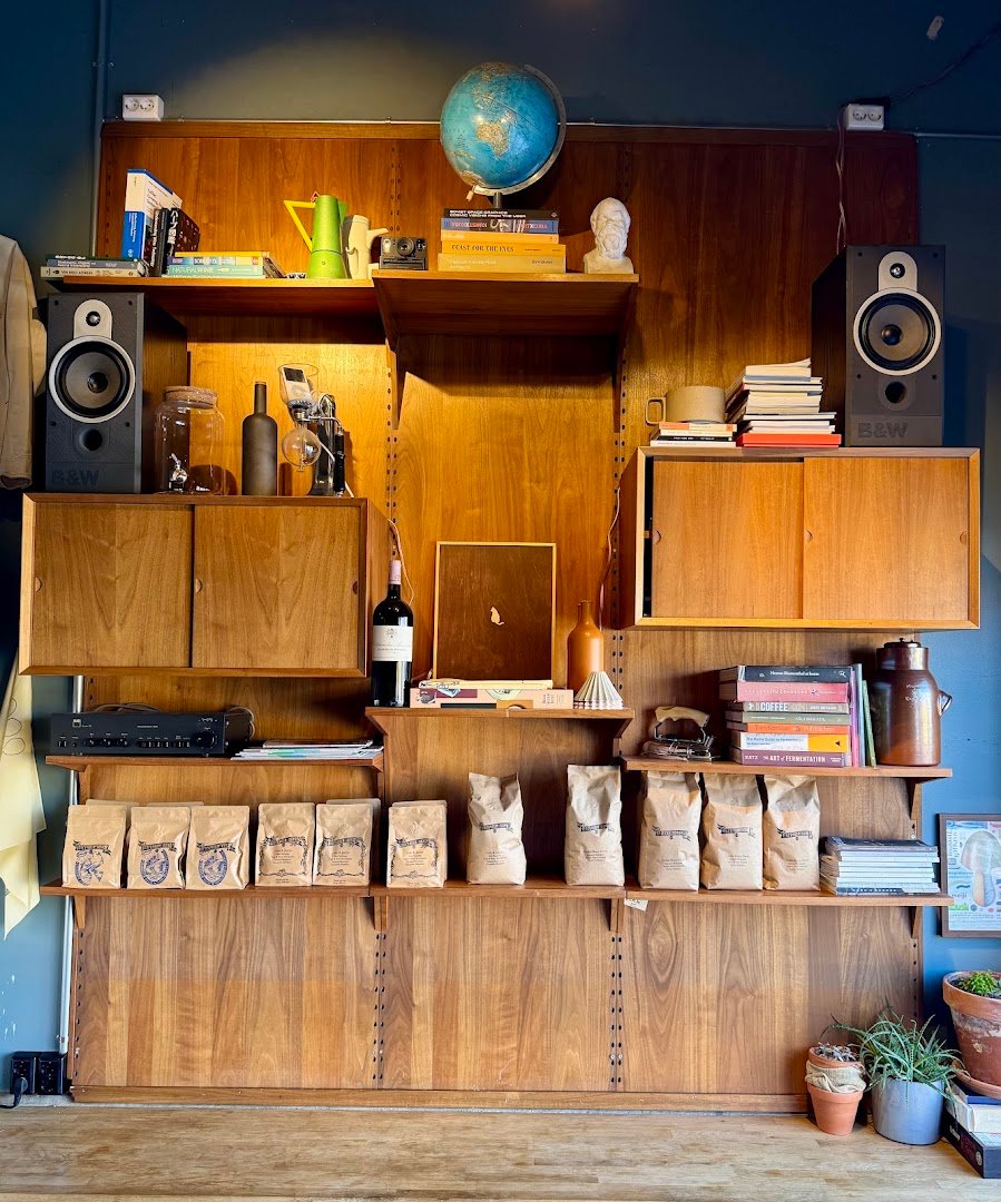 Interior of Stockholm Roast, specialty coffee shop in Stockholm