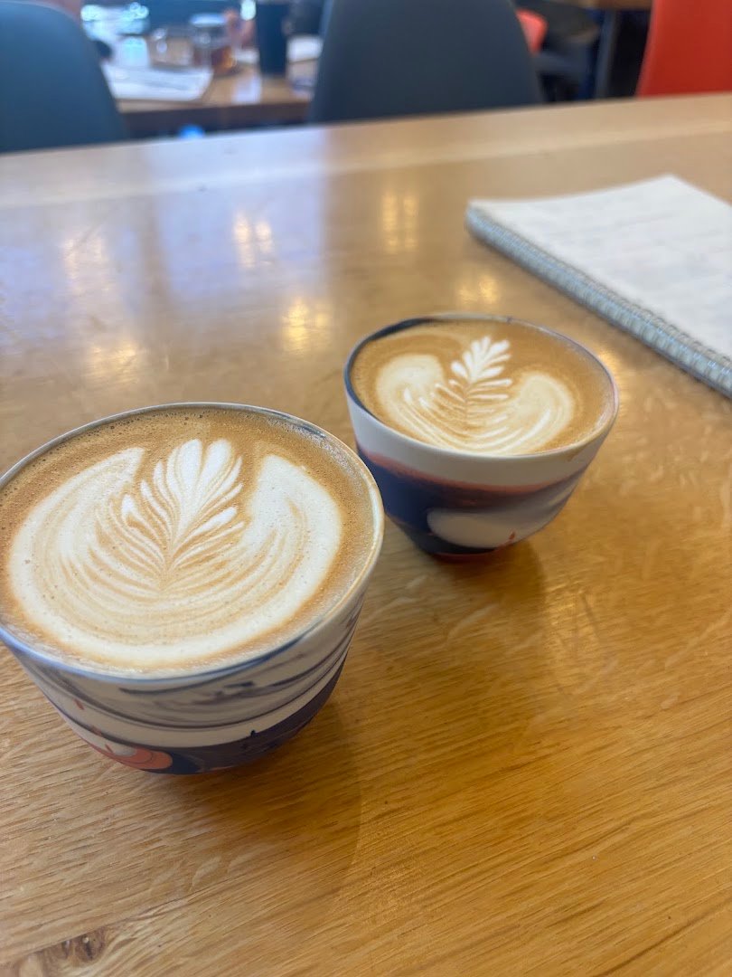 Coffee at CoRo Coffee Room, specialty coffee shop in Oakland