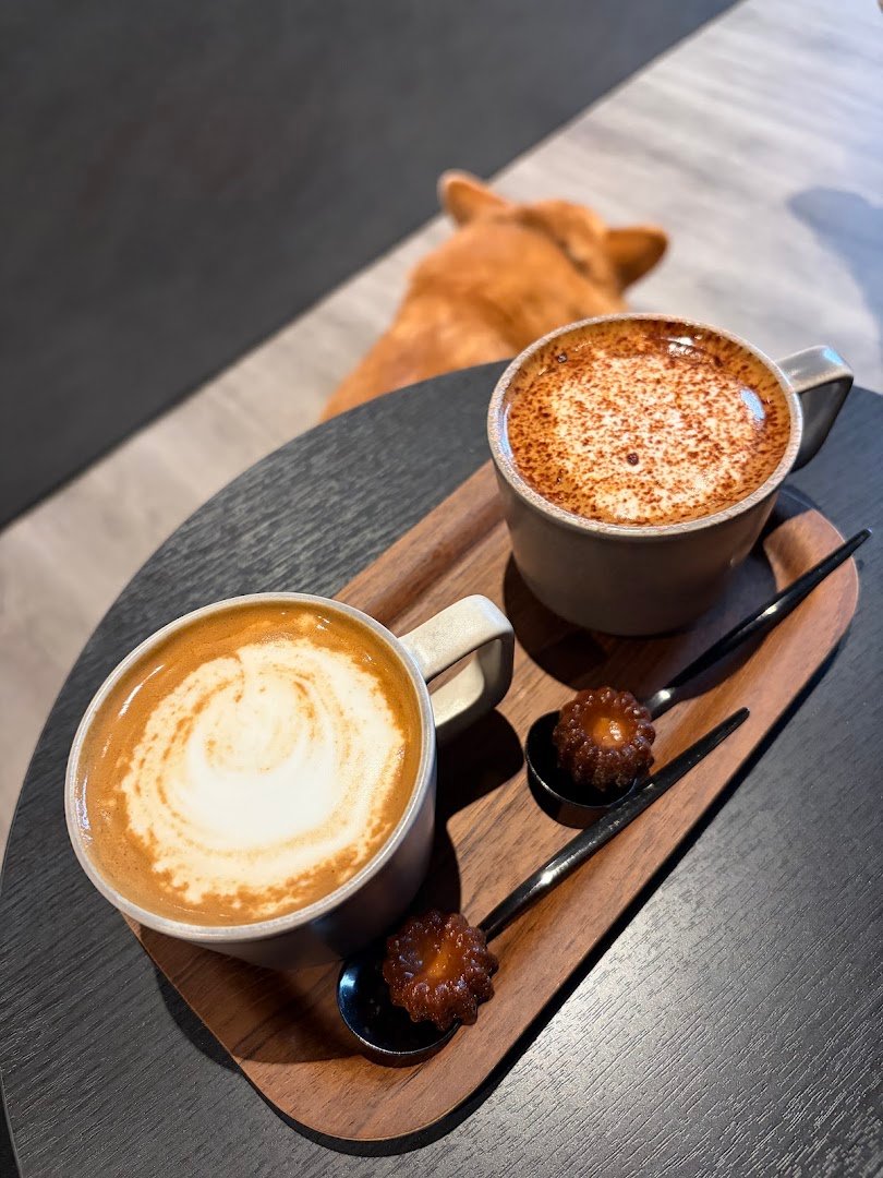 Coffee at D.O.S.E On High, specialty coffee shop in Auckland