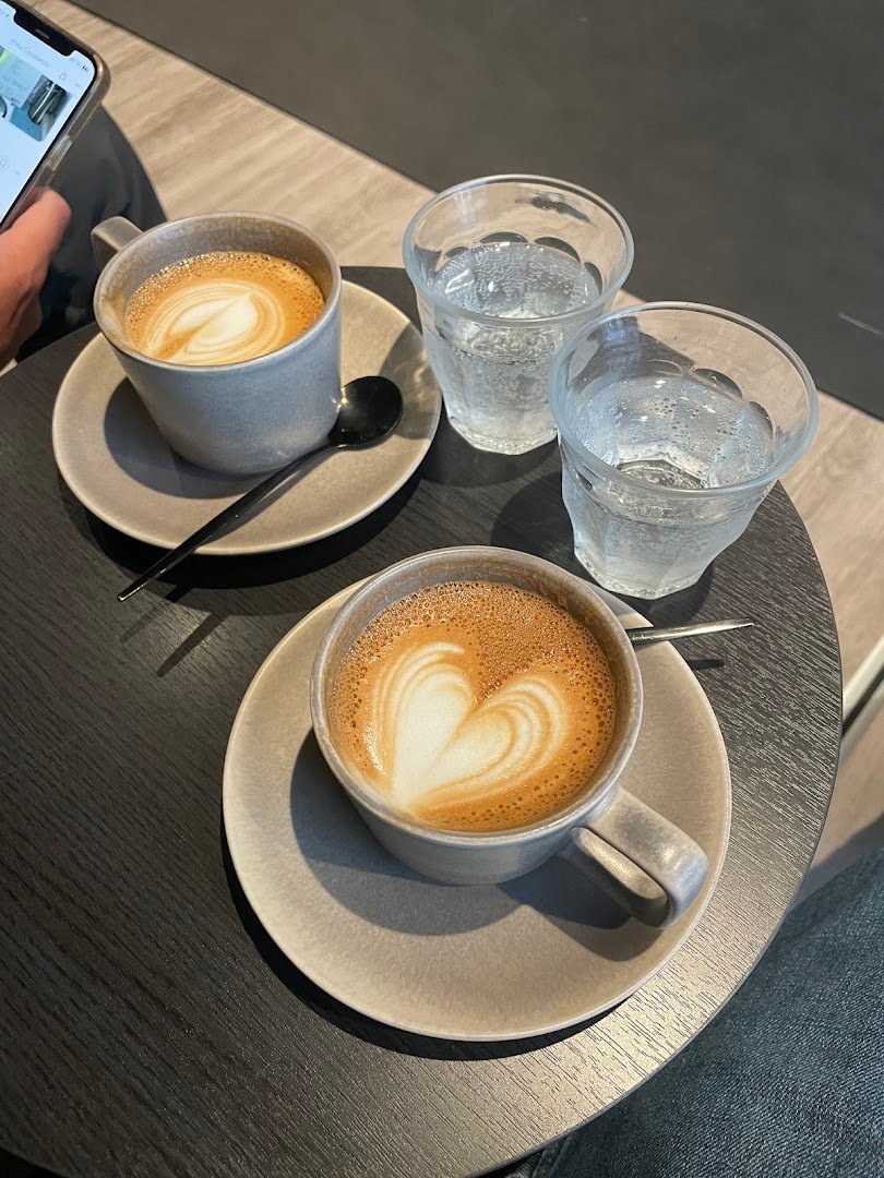 Coffee at D.O.S.E On High, specialty coffee shop in Auckland