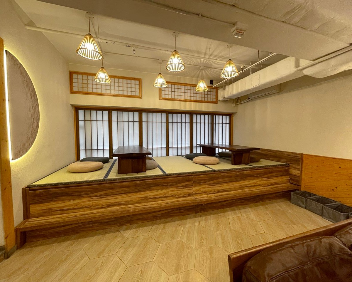 Interior of 初緣 First Glance, specialty coffee shop in Hong Kong