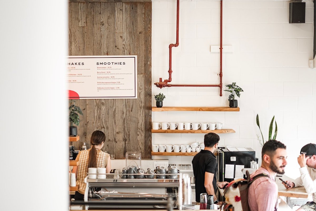 Pallet Coffee Roasters - Semlin Drive specialty coffee shop in Vancouver - photo 2