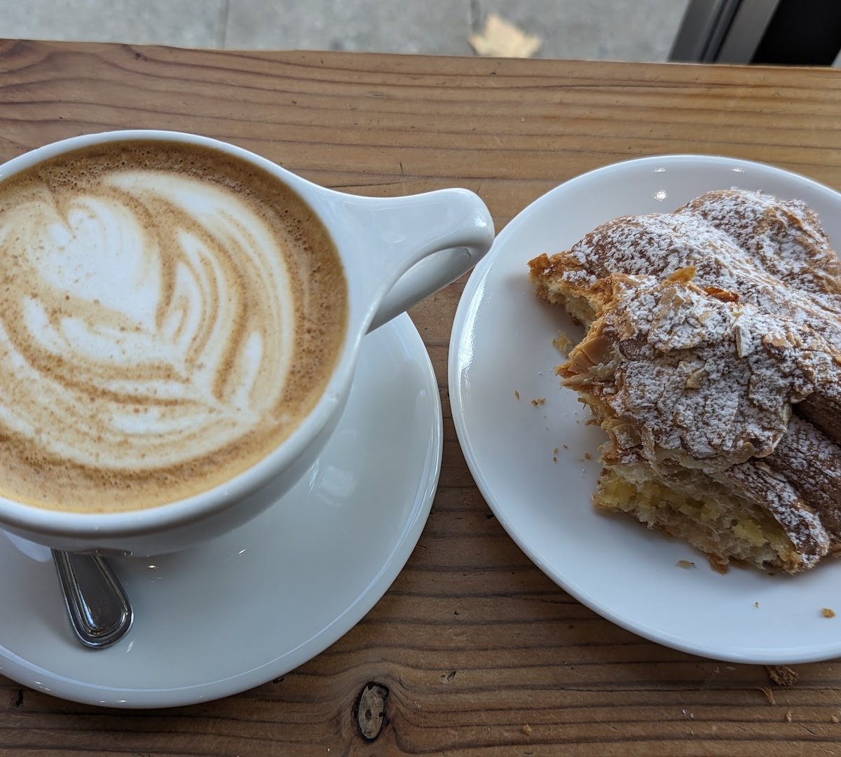 Coffee at Verve Coffee Roasters, specialty coffee shop in Santa Cruz