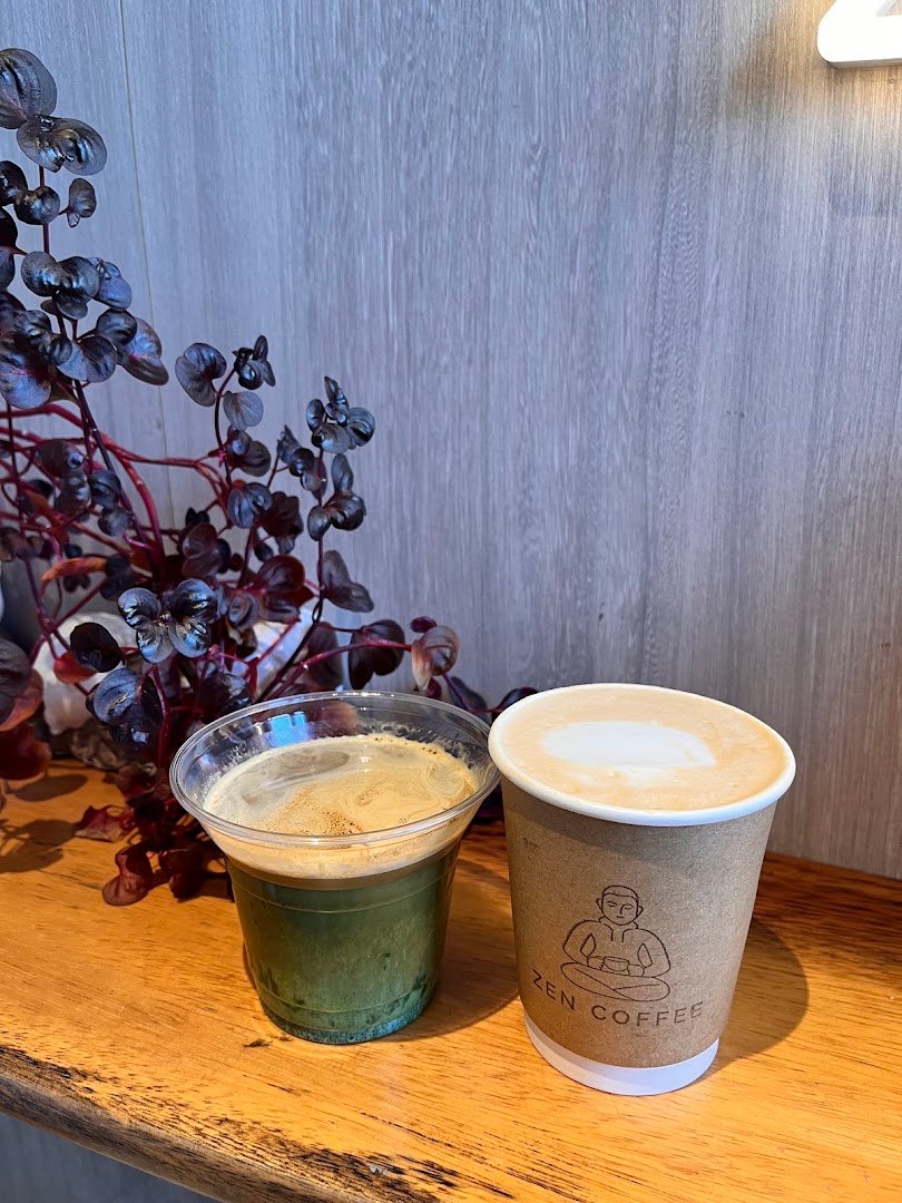 Coffee at Zen Coffee, specialty coffee shop in Hong Kong