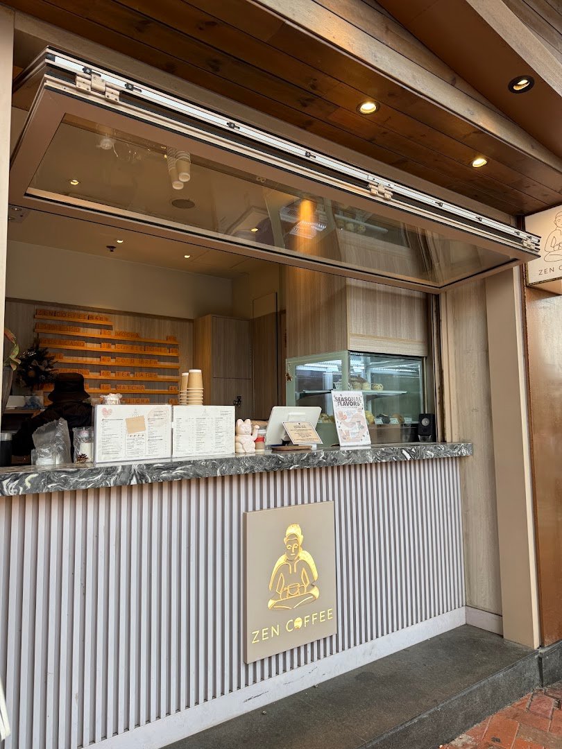 Storefront of Zen Coffee, specialty coffee shop in Hong Kong