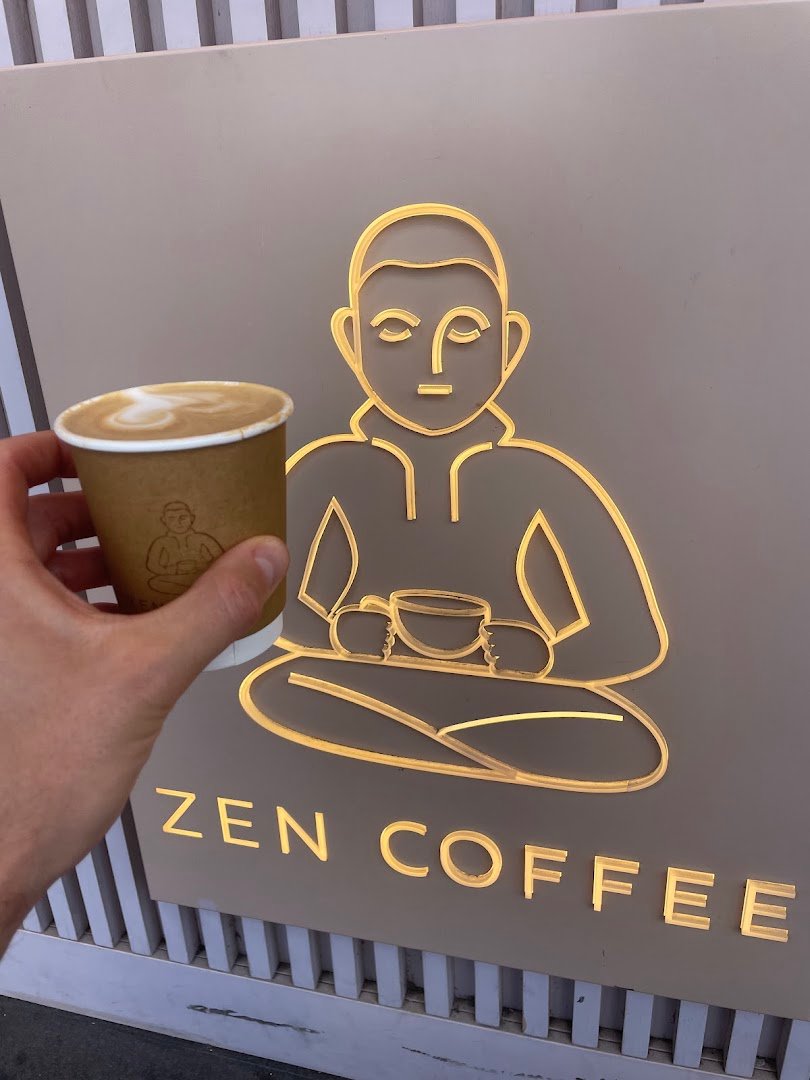 Coffee at Zen Coffee, specialty coffee shop in Hong Kong