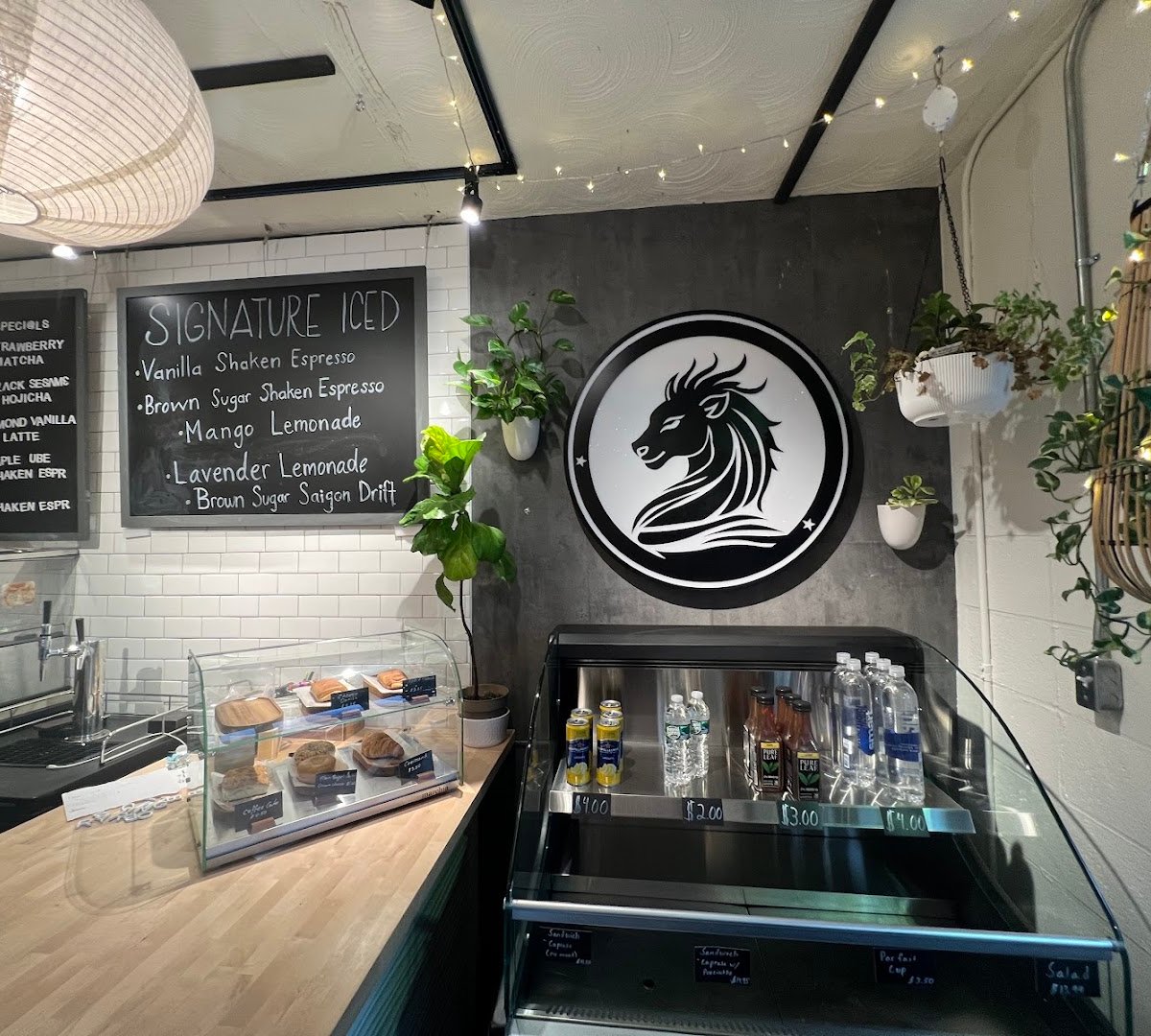 Interior of Naga Coffeehouse, specialty coffee shop in Providence