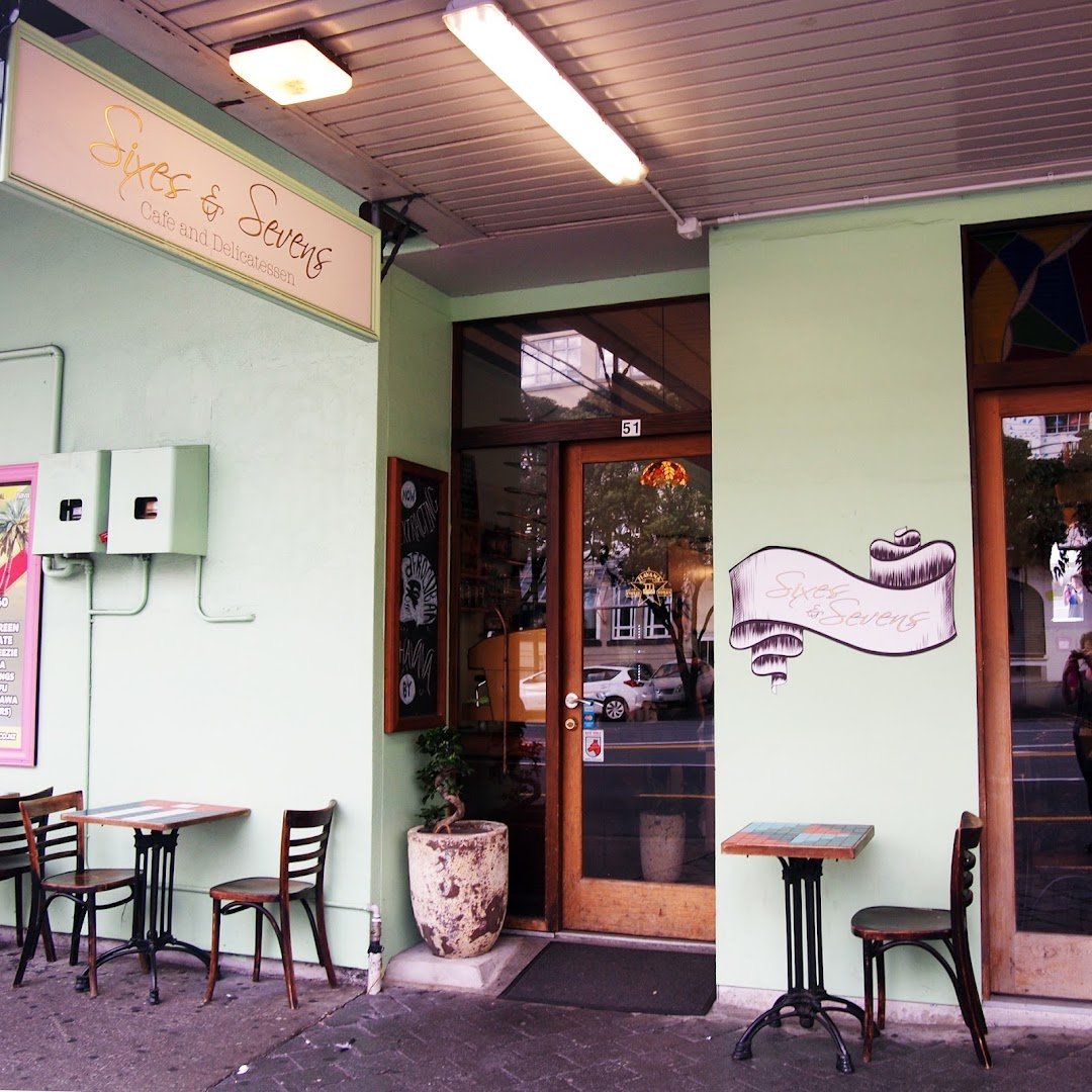 Storefront of Sixes And Sevens, specialty coffee shop in Wellington