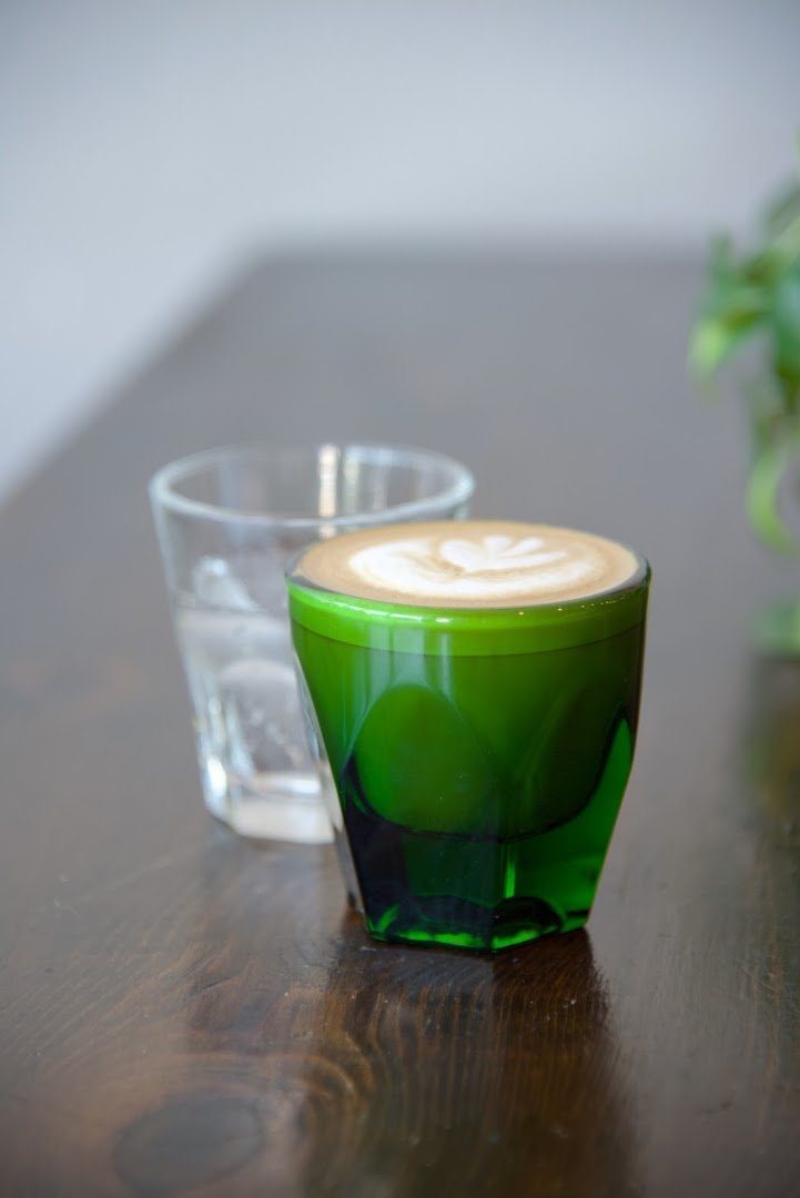 Coffee at La Cosecha Coffee Roasters, specialty coffee shop in St. Louis