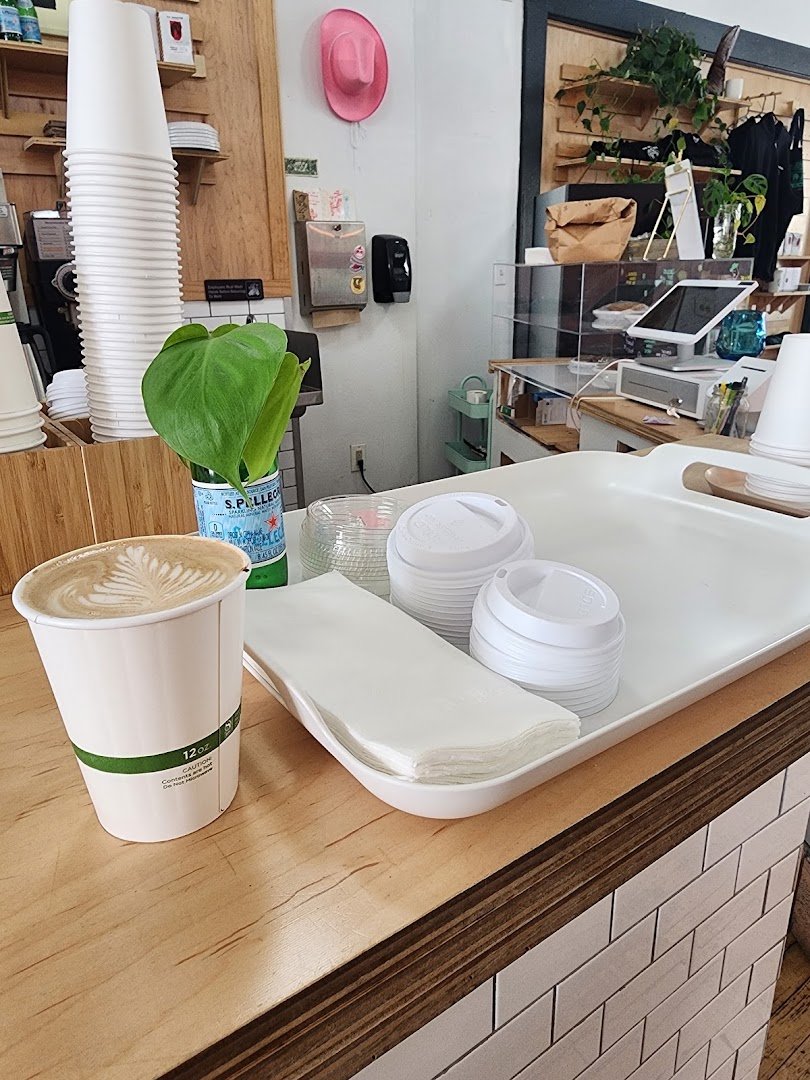 Coffee at Six Shooter Coffee, specialty coffee shop in Cleveland