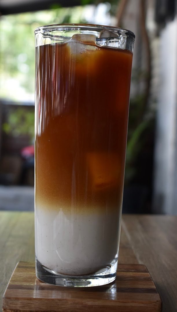 Coffee at Casa Cafeína, specialty coffee shop in Mexico City