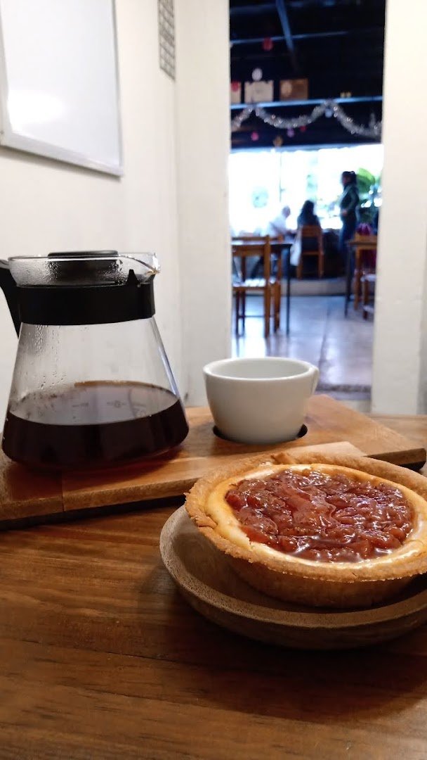 Food at Casa Cafeína, specialty coffee shop in Mexico City