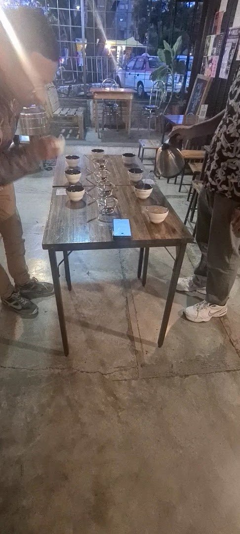 Storefront of Casa Cafeína, specialty coffee shop in Mexico City