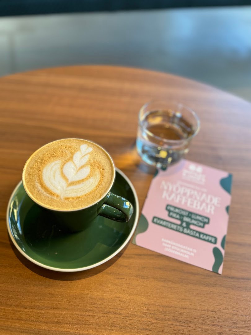 Coffee at Muttley & Jack's Coffee Roasters, specialty coffee shop in Stockholm
