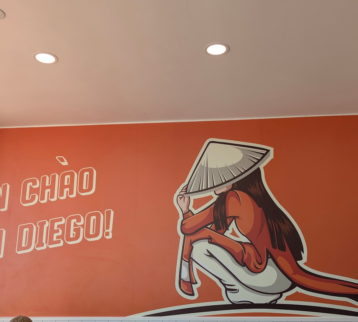 Interior of Saigon Coffee, specialty coffee shop in San Diego