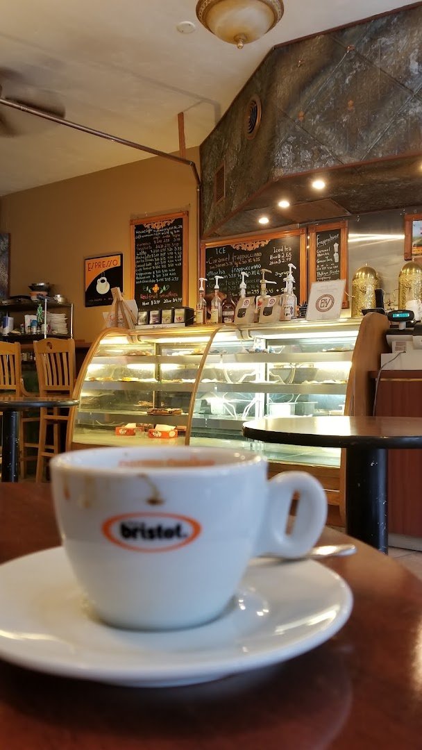 Coffee at Espress Yourself Coffee, specialty coffee shop in Worcester