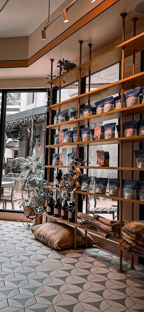 Interior of Paradeco Coffee Roasters, specialty coffee shop in Tampa-St. Petersburg