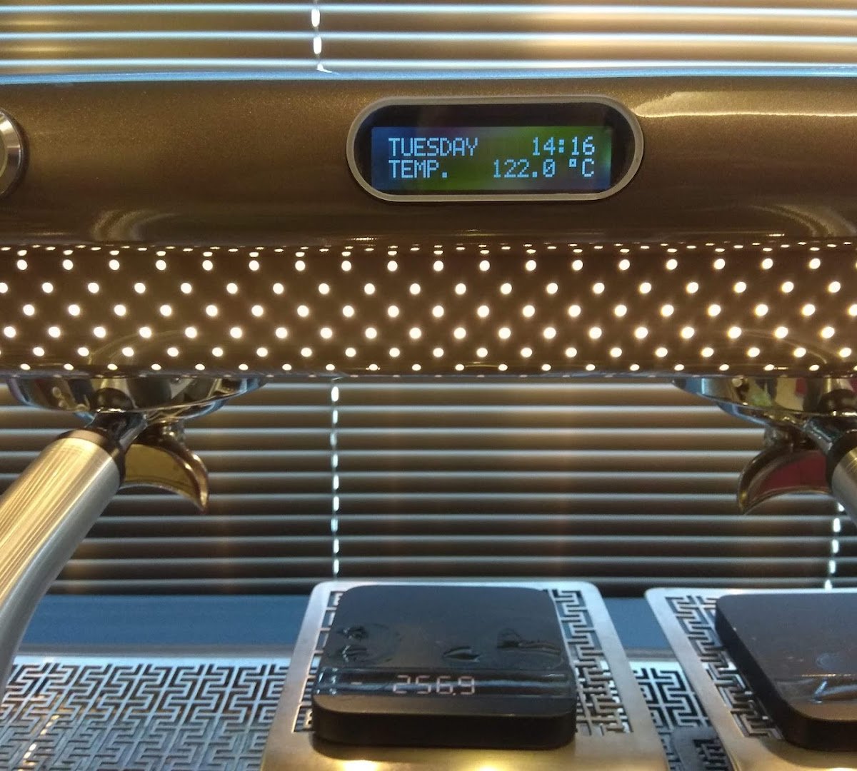 Interior of Samba Coffee Roasters | HQ, specialty coffee shop in Athens