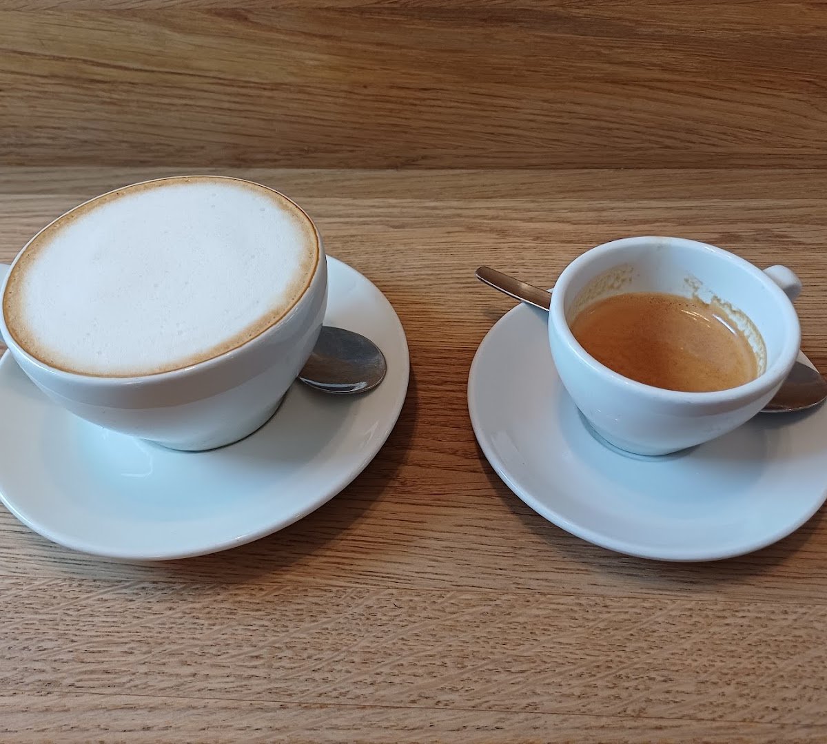 Coffee at Kaffebrenneriet avd Storgata, specialty coffee shop in Oslo