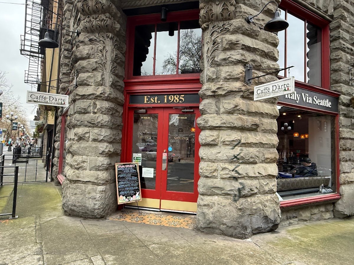 Caffé D'arte - Pioneer Square Café. specialty coffee shop in Seattle - photo 2