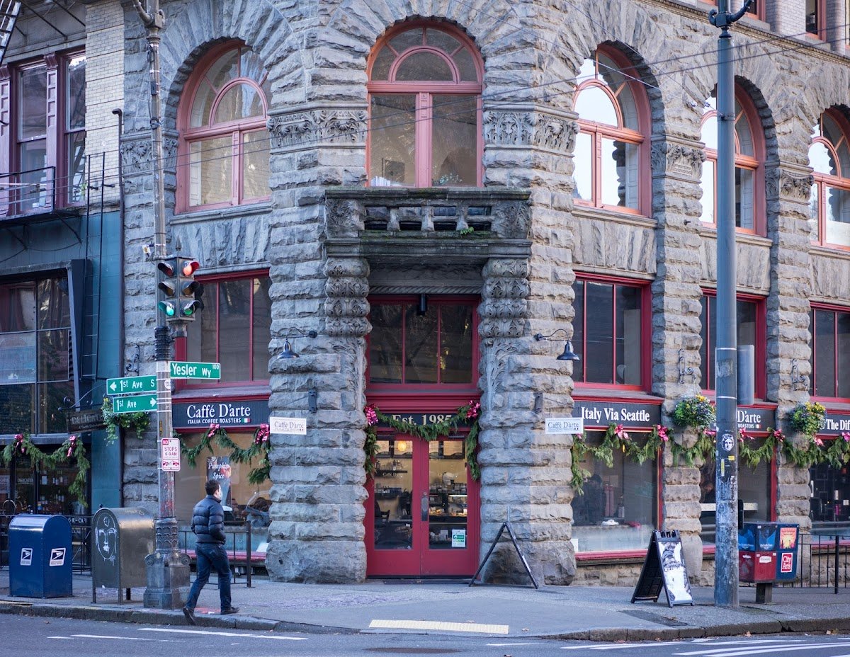 Caffé D'arte - Pioneer Square Café. specialty coffee shop in Seattle - photo 4