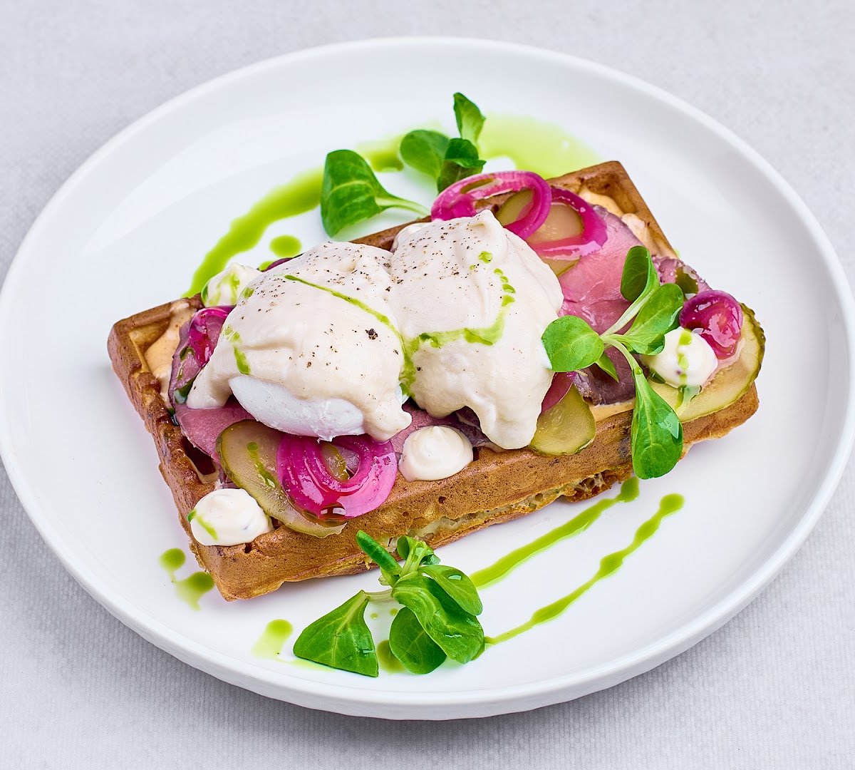 Food at Moss Cafe, specialty coffee shop in Warsaw