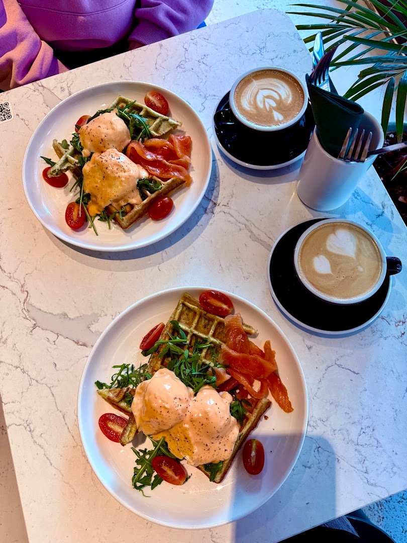 Food at Moss Cafe, specialty coffee shop in Warsaw
