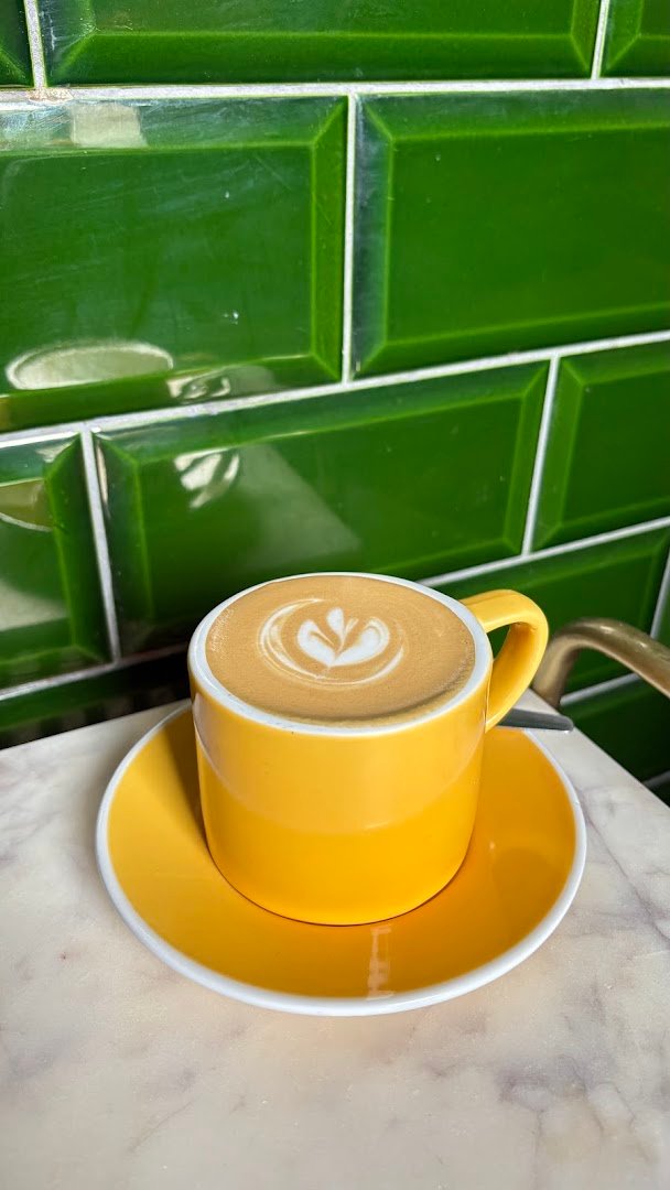Coffee at Santu Coffee, specialty coffee shop in Edinburgh
