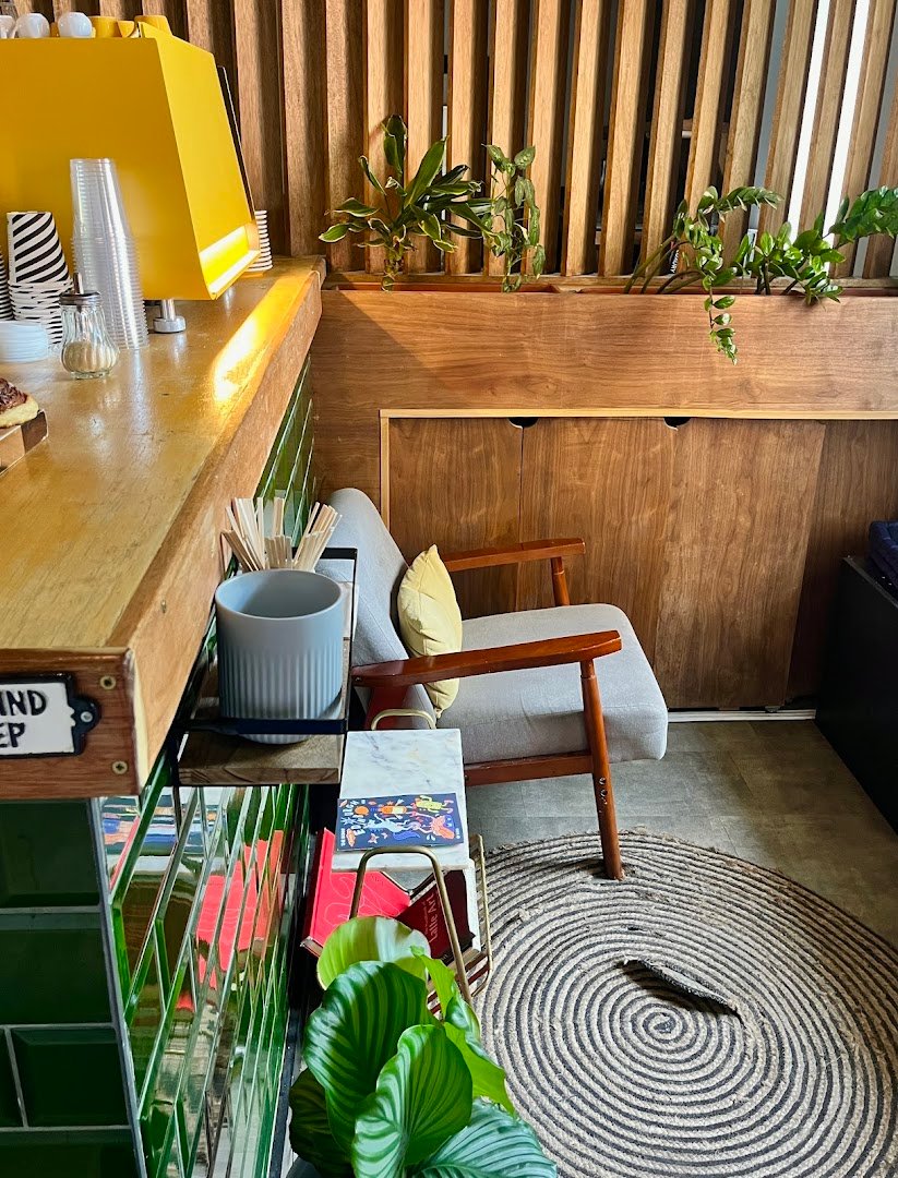 Interior of Santu Coffee, specialty coffee shop in Edinburgh