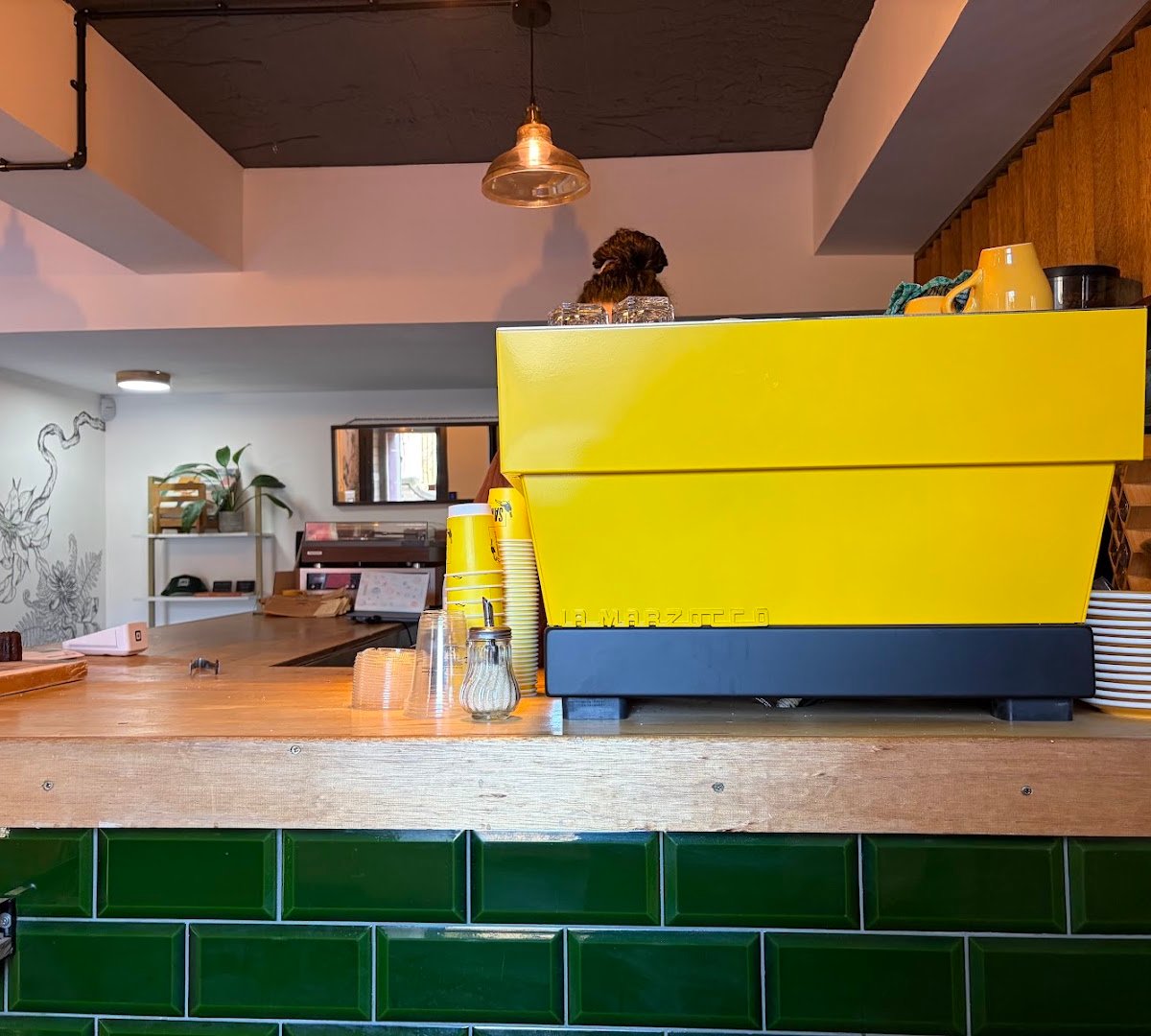 Interior of Santu Coffee, specialty coffee shop in Edinburgh
