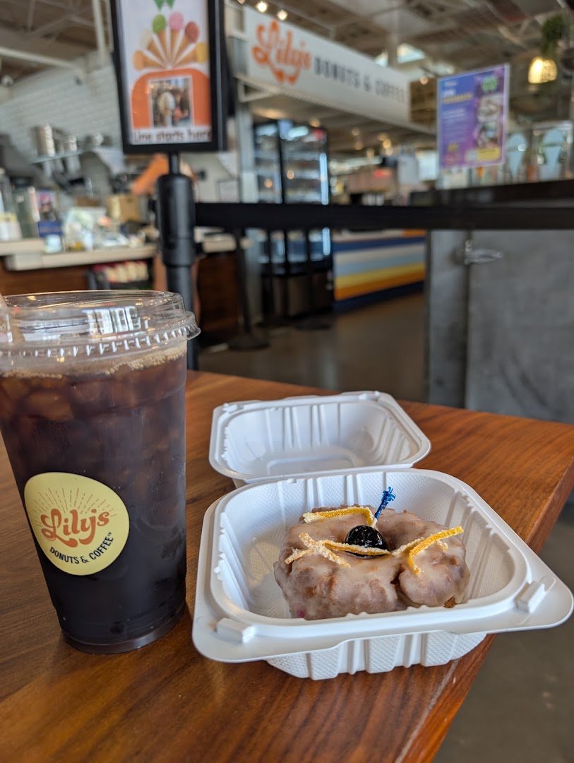 Coffee at Lily's Donuts & Coffee, specialty coffee shop in Santa Barbara