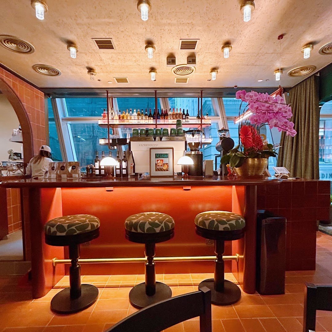 Interior of Coffeelin, specialty coffee shop in Hong Kong