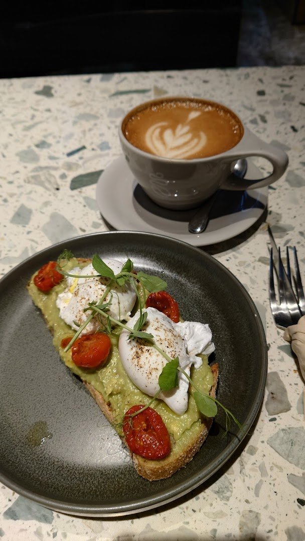 Coffee at Coffeelin, specialty coffee shop in Hong Kong