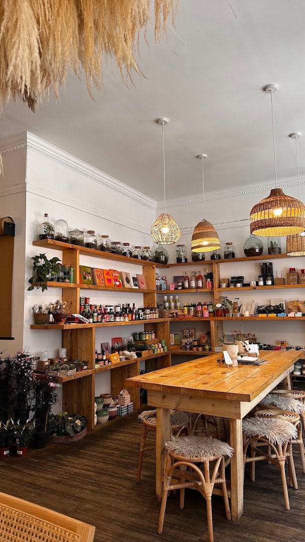 Interior of Disposition, specialty coffee shop in Edinburgh