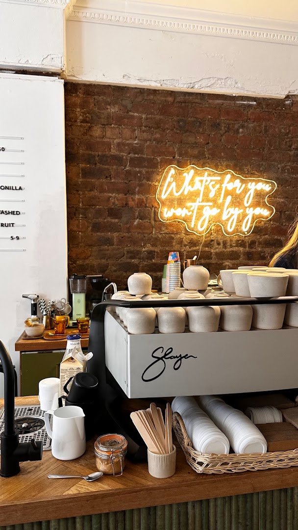 Interior of Disposition, specialty coffee shop in Edinburgh