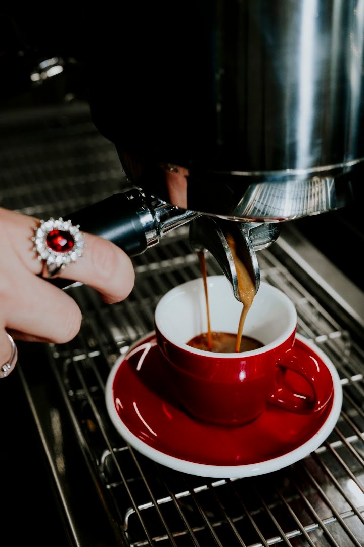 Coffee at COFFEELAB, specialty coffee shop in Warsaw