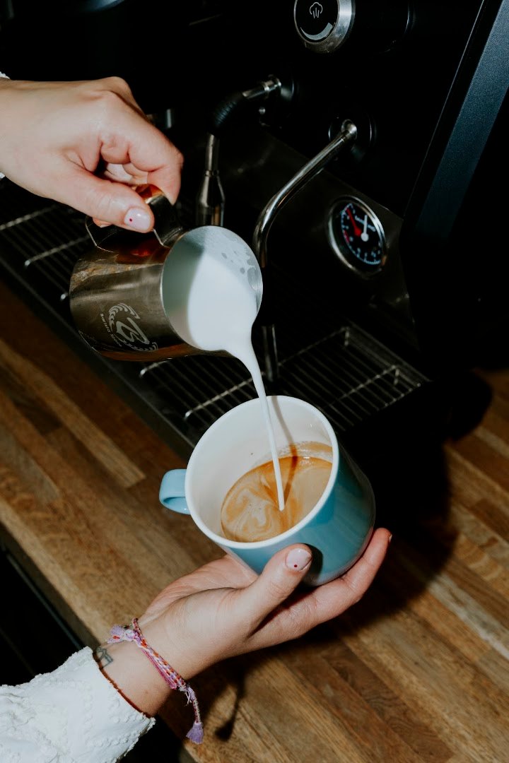 Coffee at COFFEELAB, specialty coffee shop in Warsaw