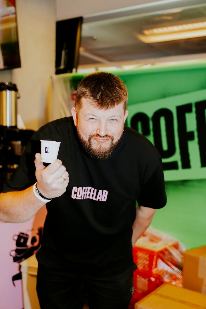 Coffee at COFFEELAB, specialty coffee shop in Warsaw