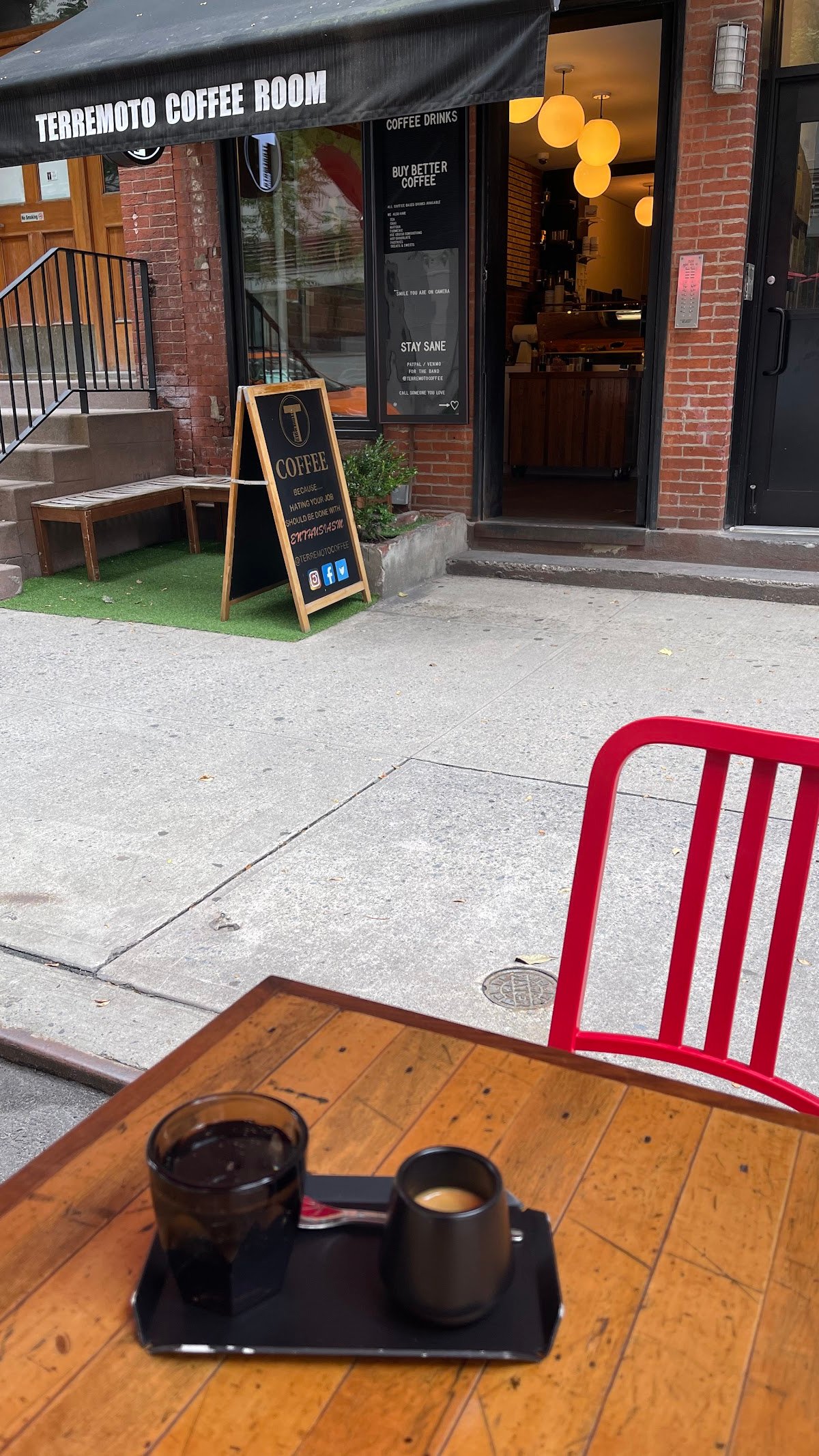 Terremoto Coffee specialty coffee shop in New York - photo 9