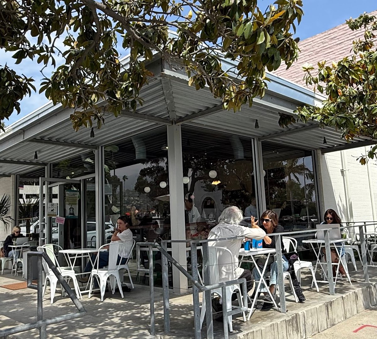 Storefront of Dune Coffee Roasters, specialty coffee shop in Santa Barbara