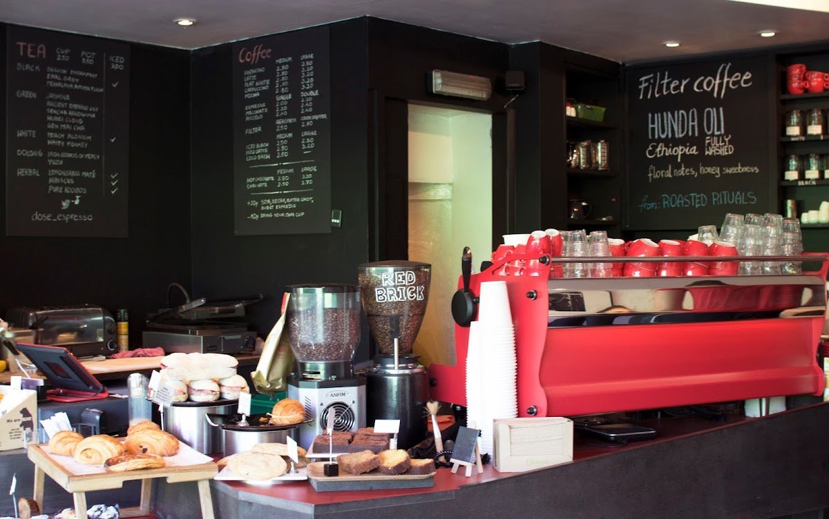 Dose specialty coffee shop in London - photo 2