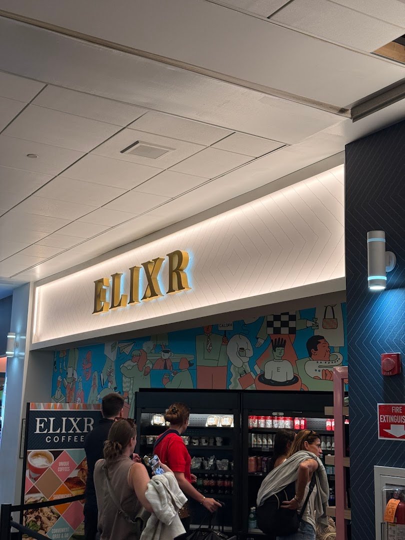 Storefront of Elixr Coffee Roasters PHL, specialty coffee shop in Philadelphia