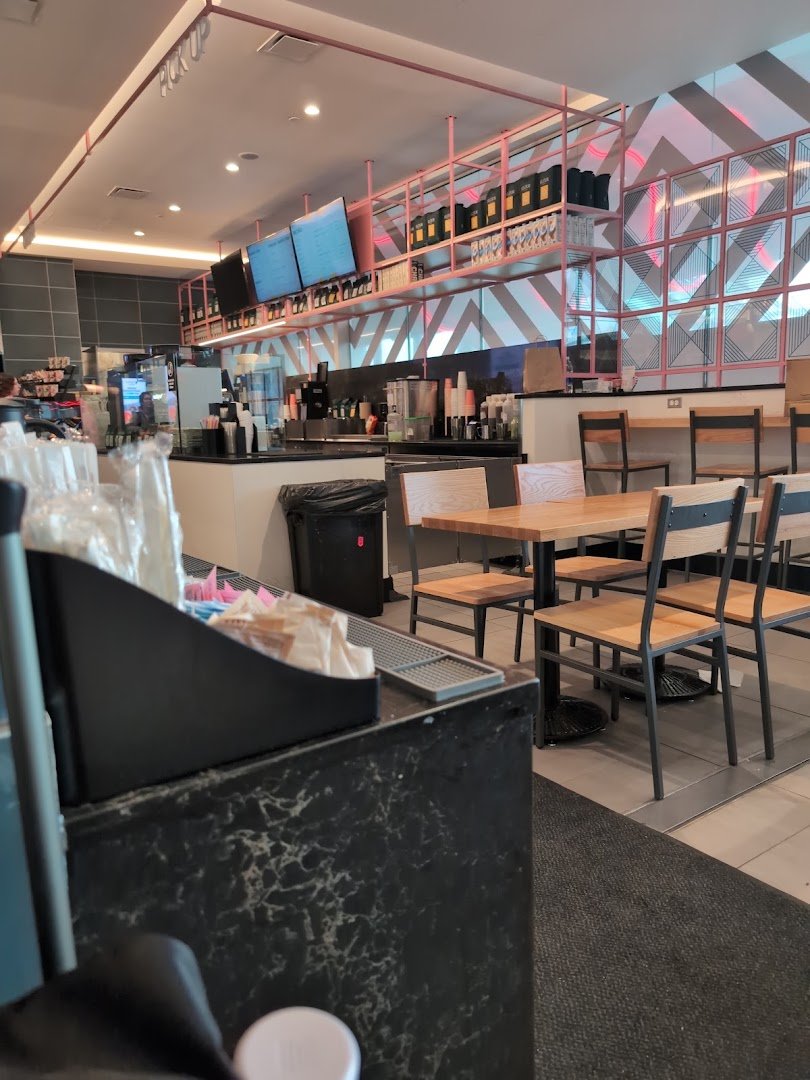 Interior of Elixr Coffee Roasters PHL, specialty coffee shop in Philadelphia