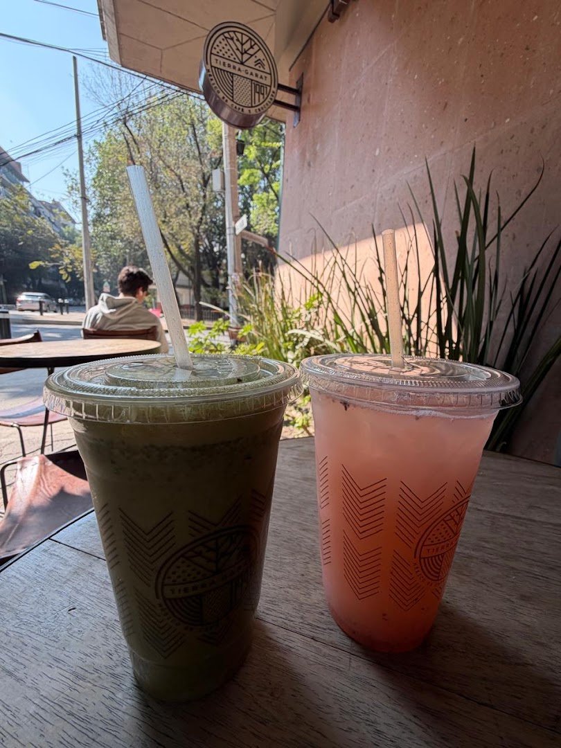 Coffee at Tierra Garat Durango, specialty coffee shop in Mexico City